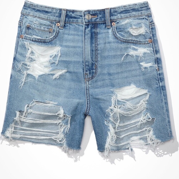 NWT American Eagle Highest Rise Baggy Shorts size 10 - Picture 1 of 1